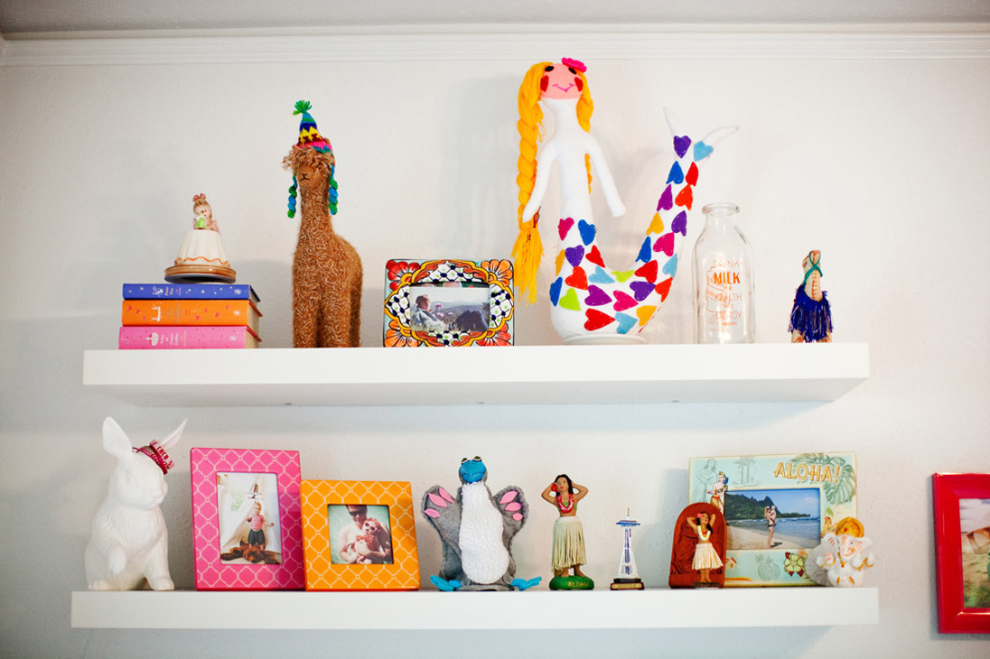 Little Coco and Her Colorful, Eclectic Room