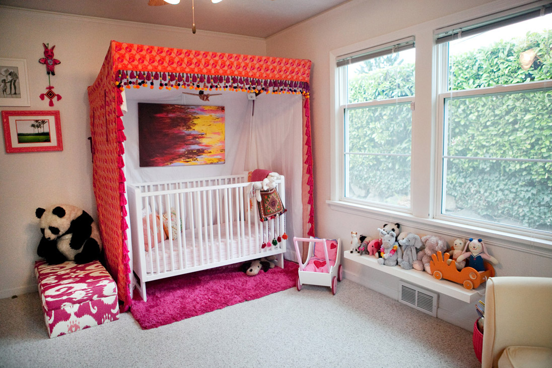Little Coco and Her Colorful, Eclectic Room