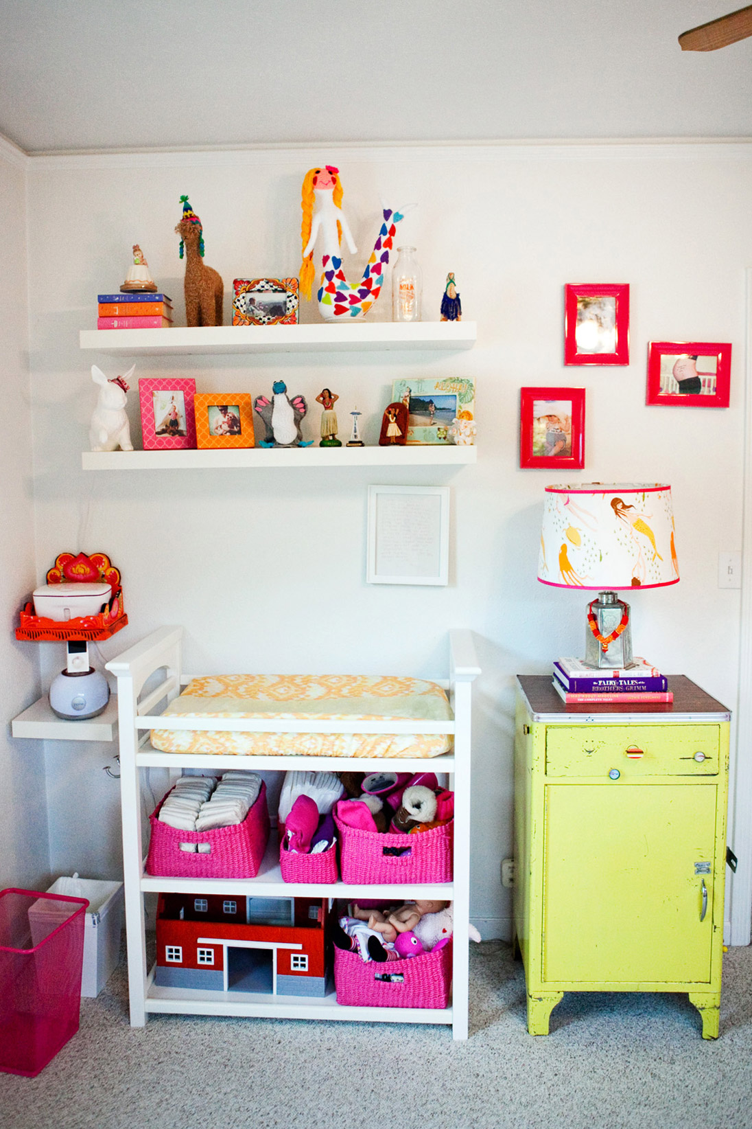Little Coco and Her Colorful, Eclectic Room