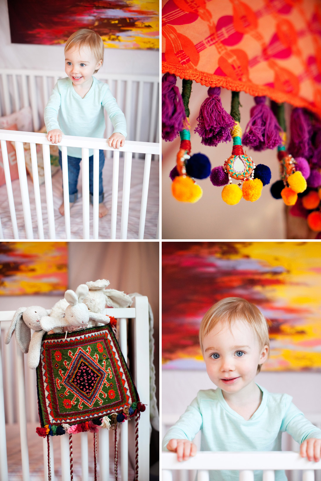 Little Coco and Her Colorful, Eclectic Room