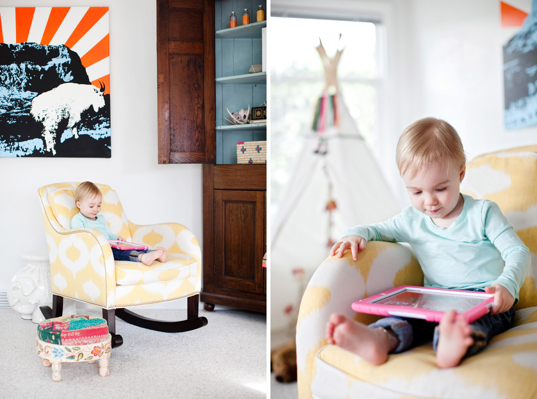 Little Coco and Her Colorful, Eclectic Room
