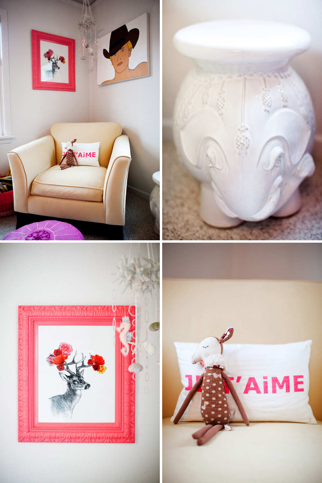 Little Coco and Her Colorful, Eclectic Room