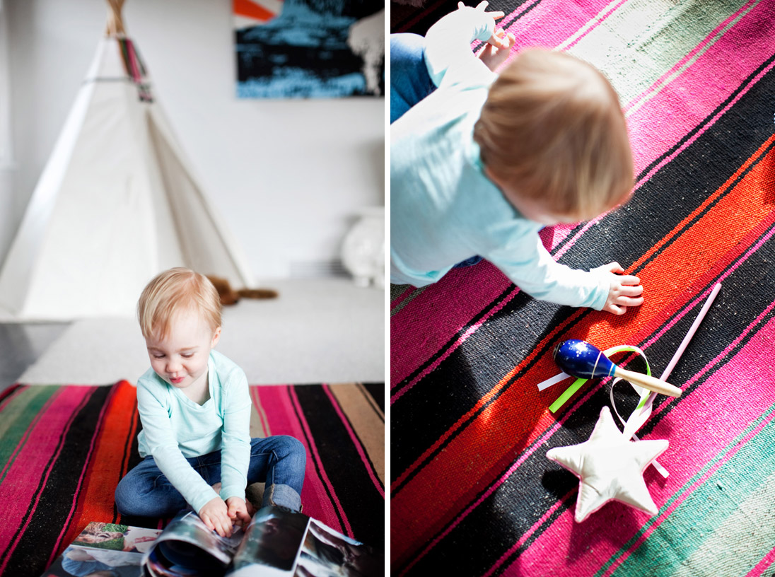 Little Coco and Her Colorful, Eclectic Room