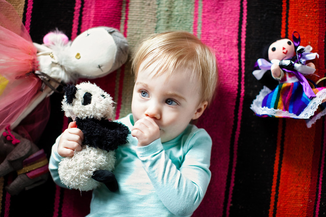 Little Coco and Her Colorful, Eclectic Room