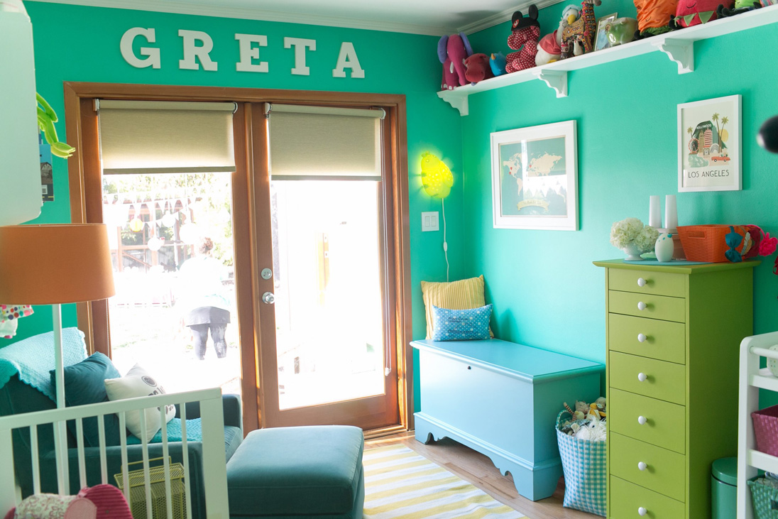 Bright, Colorful Nursery