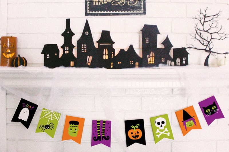 Kid Friendly Halloween Banner