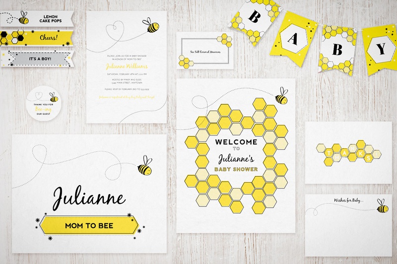 Bumble Bee Party Suite