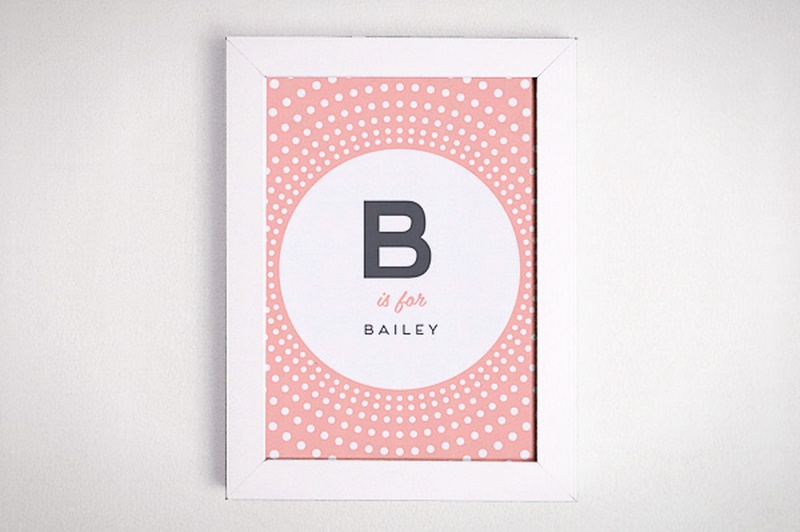 Circles Initial Print