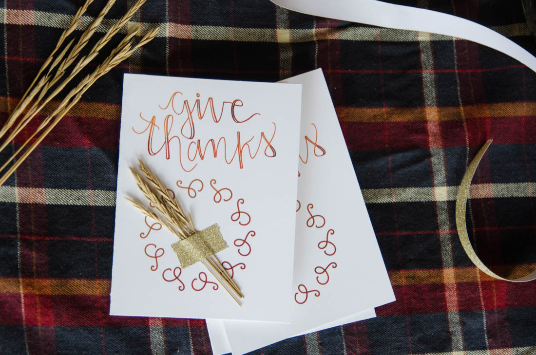 Thanksgiving Card and Activity