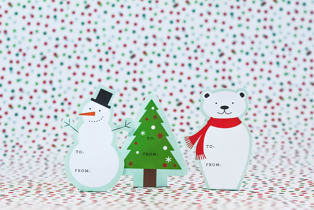 Pop-Up Holiday Gift Tags