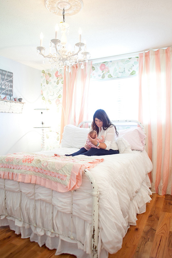 A Sweet Nursery and Lifestyle Newborn Session