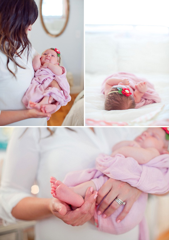 A Sweet Nursery and Lifestyle Newborn Session