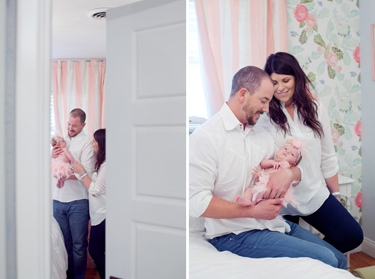 A Sweet Nursery and Lifestyle Newborn Session